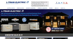 Desktop Screenshot of ltrainelectric.com
